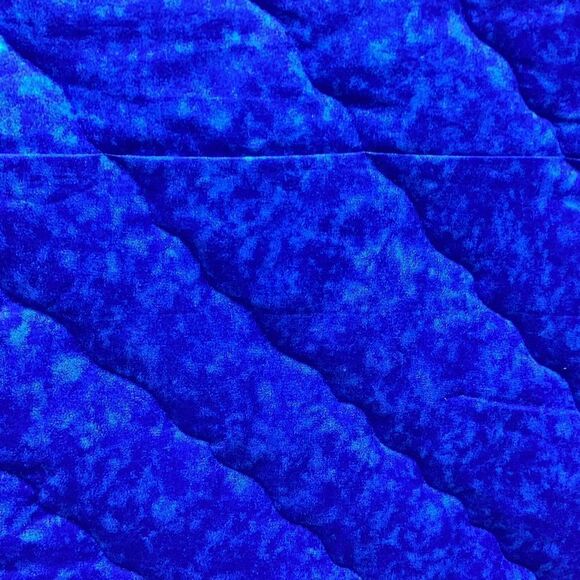 NWT. Hand Crafted Blue Butterflies Lap Quilt - Picture 15 of 16